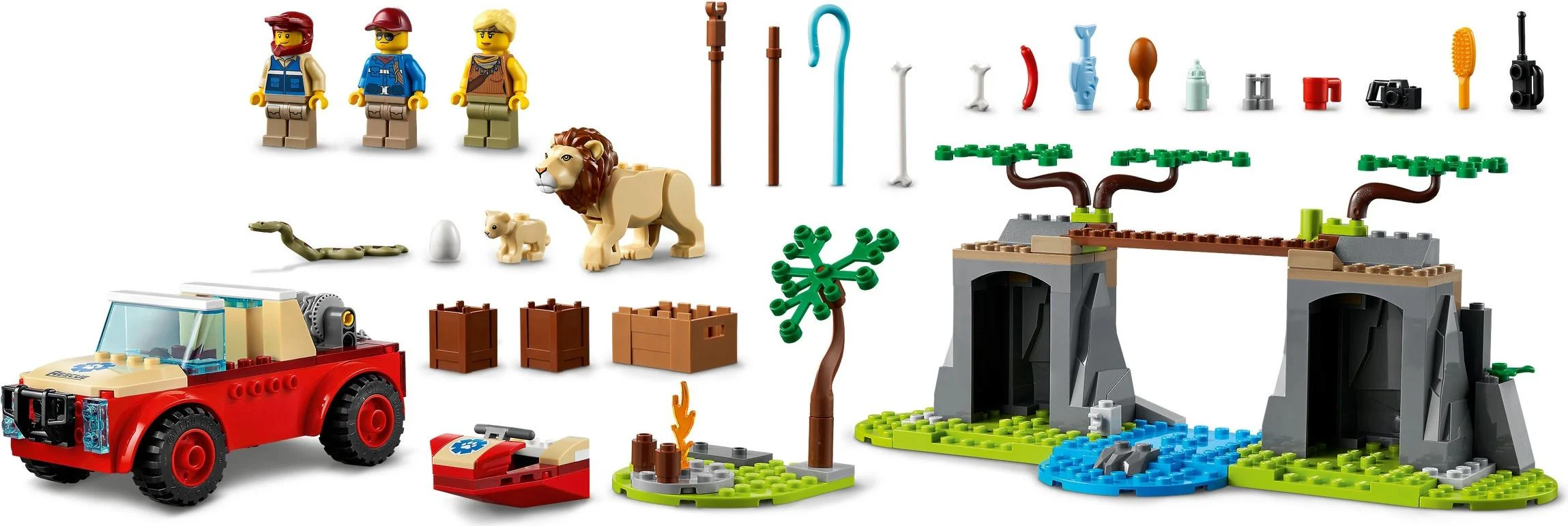 Wildlife Land Cruiser 乐高 LEGO 60301 image 7