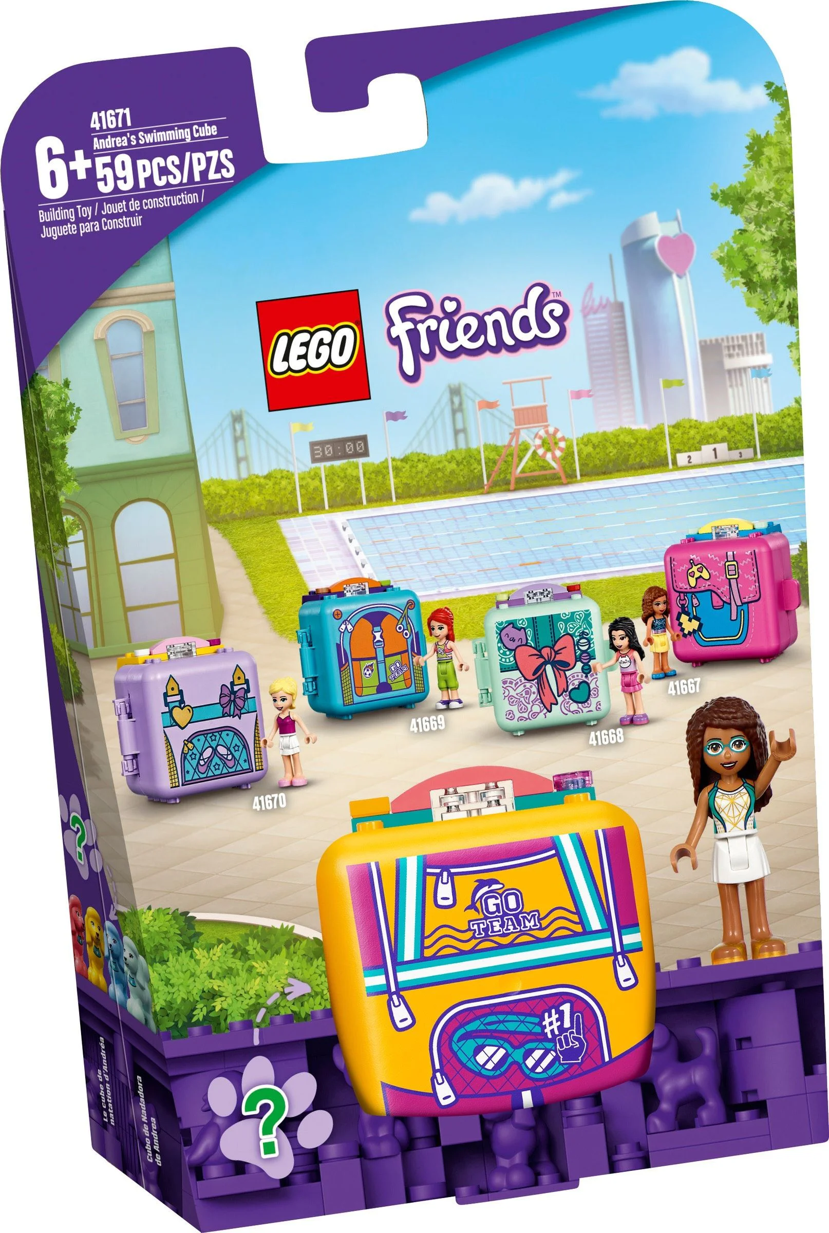 Good friend: Andrea's Swimming Game Box 乐高 LEGO 41671 image 5