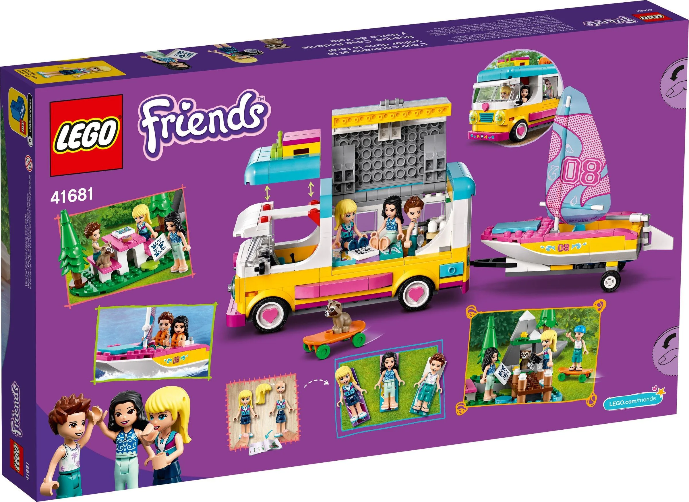 Good friend: Forest camper and sailboat 乐高 LEGO 41681 image 10