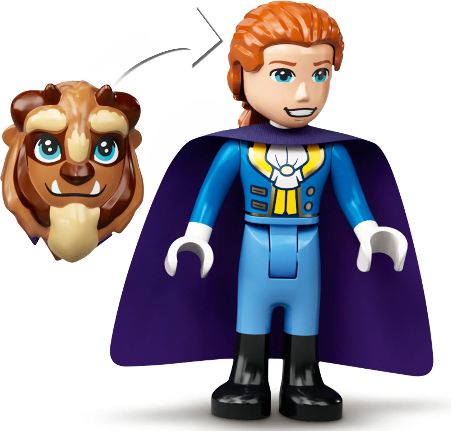 Beauty and the Beast: The Castle of the Beast and the Beast 乐高 LEGO 43196 image 11