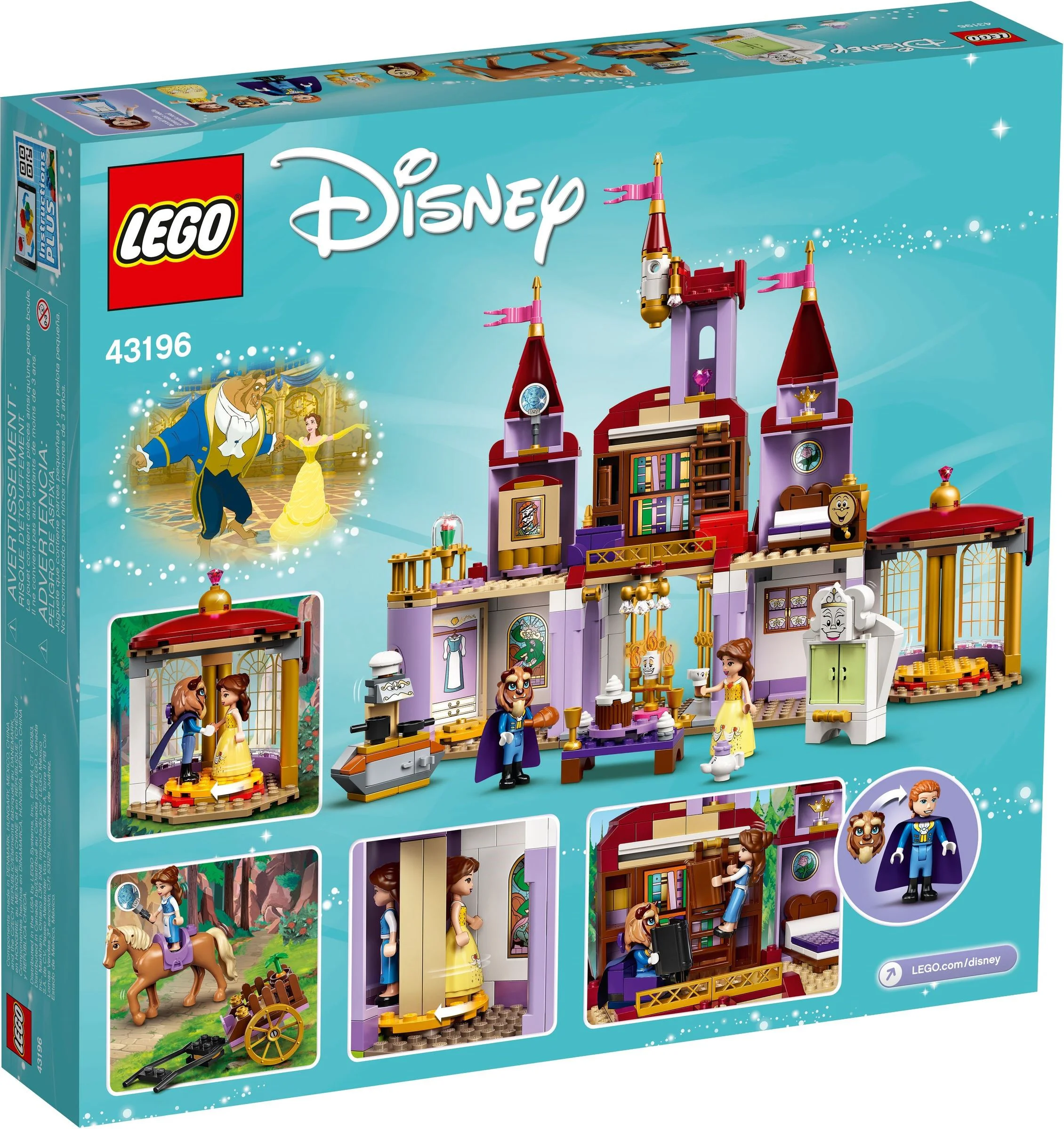 Beauty and the Beast: The Castle of the Beast and the Beast 乐高 LEGO 43196 image 12
