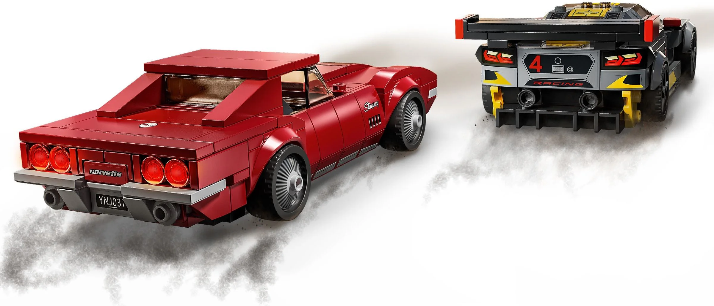 Corvette C8.R Race Car and 1968 Chevron Corvette LEGO 76903 image 9