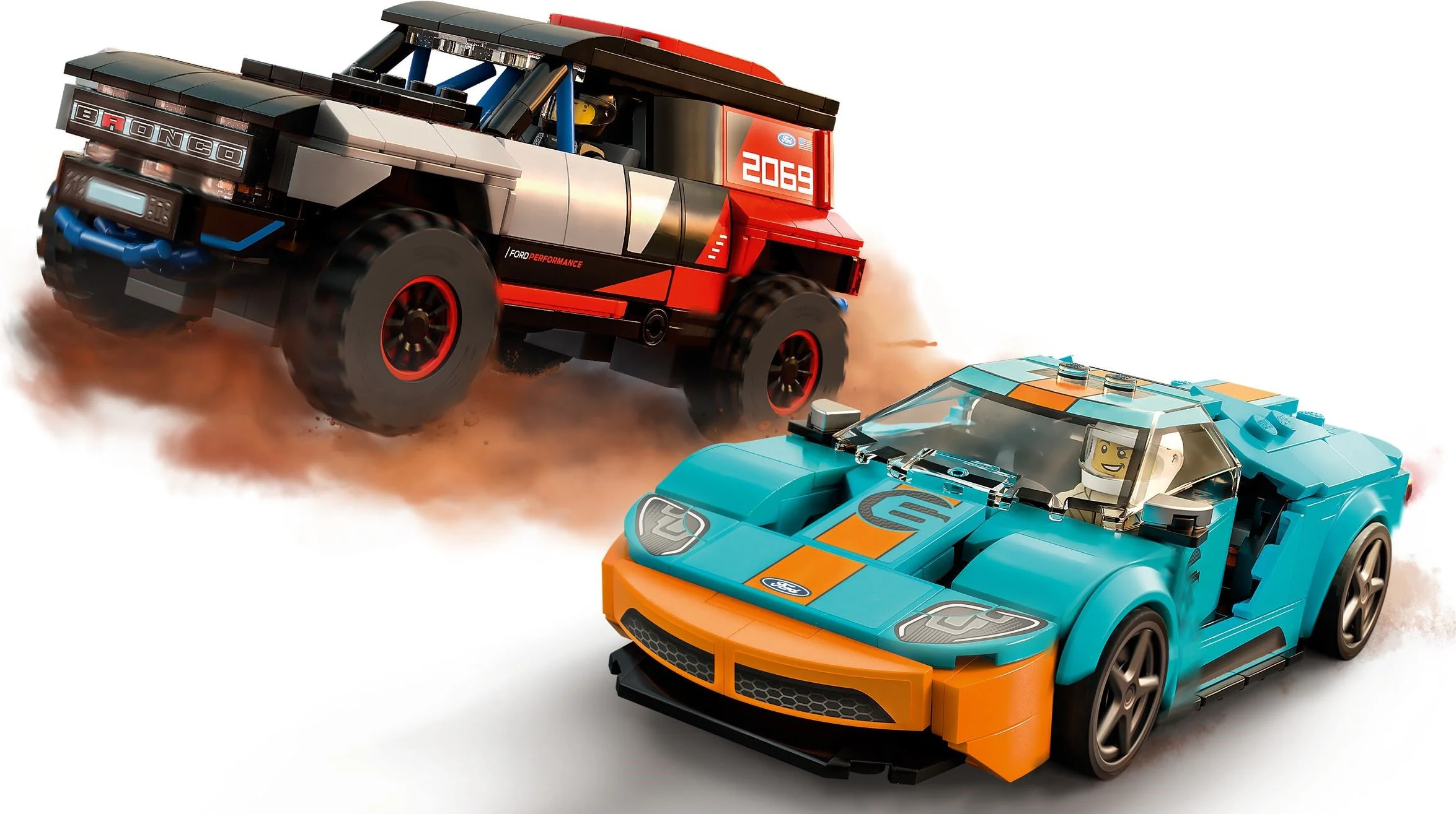 Ford GT Heritage Edition and Bronco R 乐高 LEGO 76905 image 3