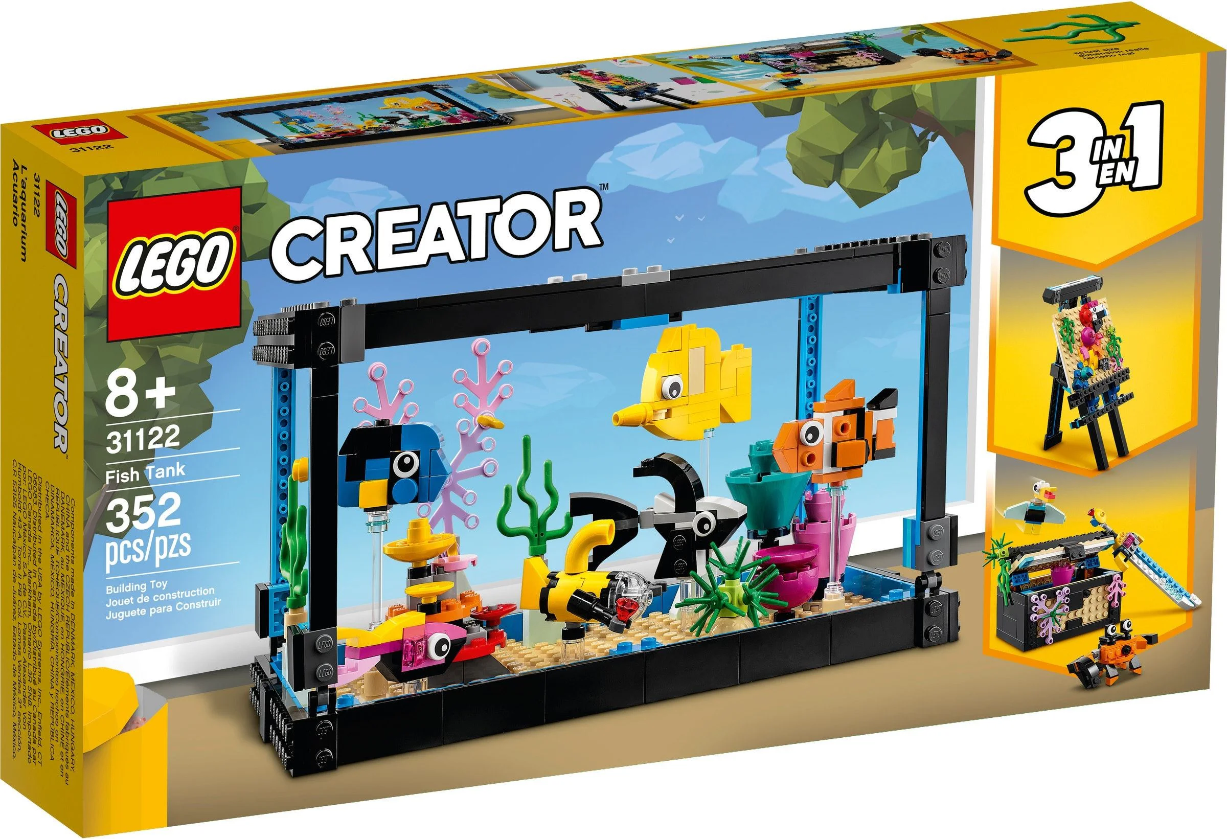 Fish tank 乐高 LEGO 31122 image 2