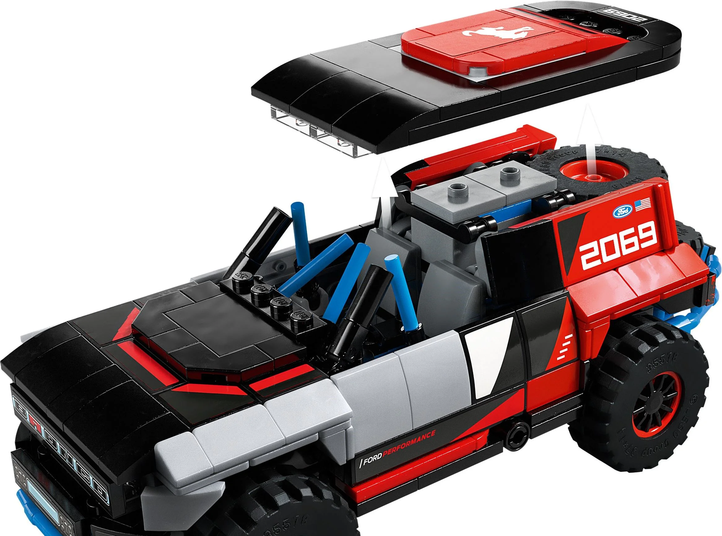 Ford GT Heritage Edition and Bronco R 乐高 LEGO 76905 image 7
