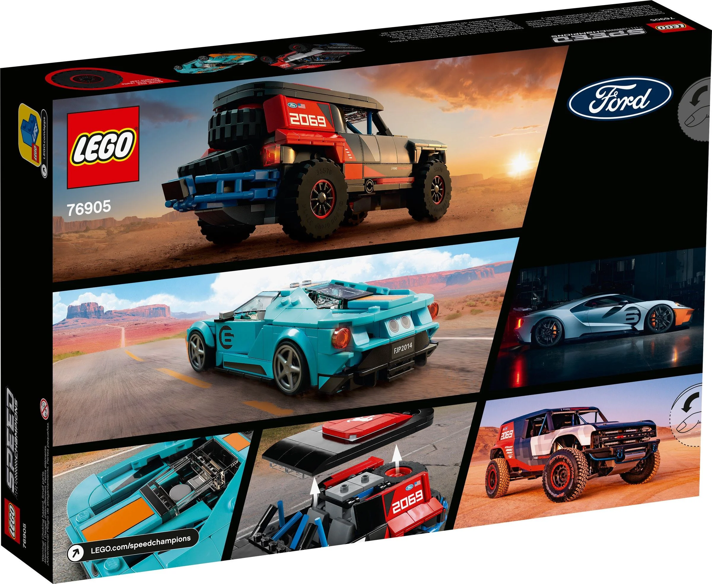 Ford GT Heritage Edition and Bronco R 乐高 LEGO 76905 image 8