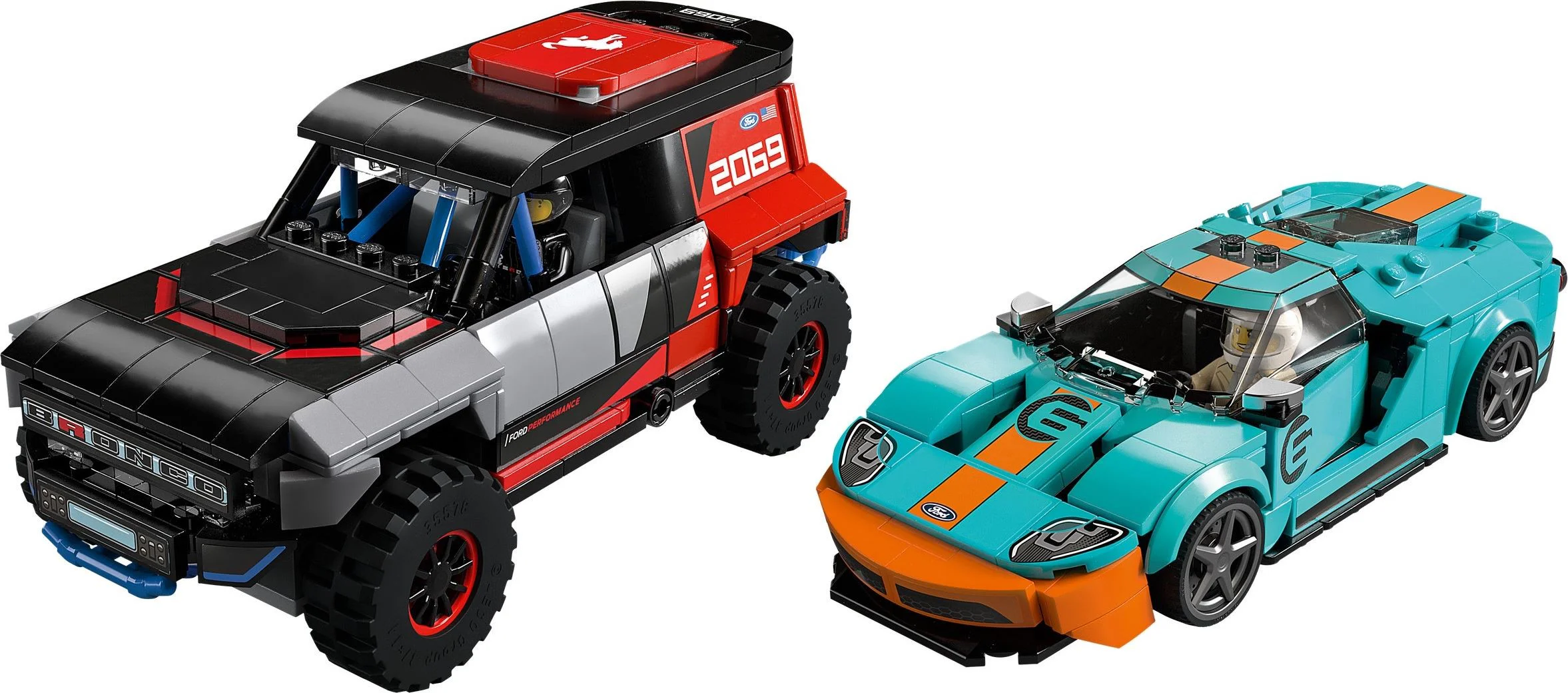 Ford GT Heritage Edition and Bronco R 乐高 LEGO 76905 image 10