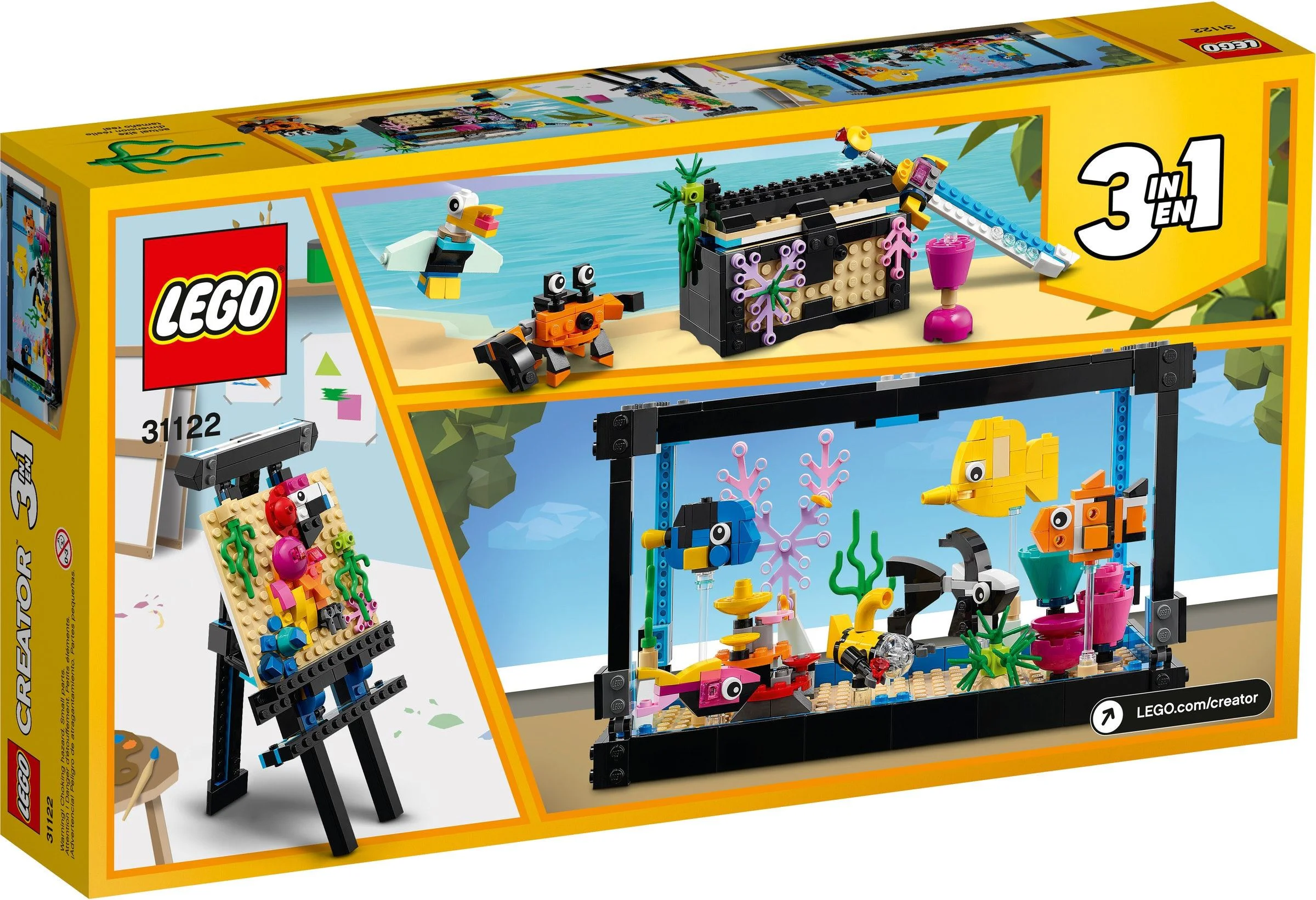 Fish tank 乐高 LEGO 31122 image 11