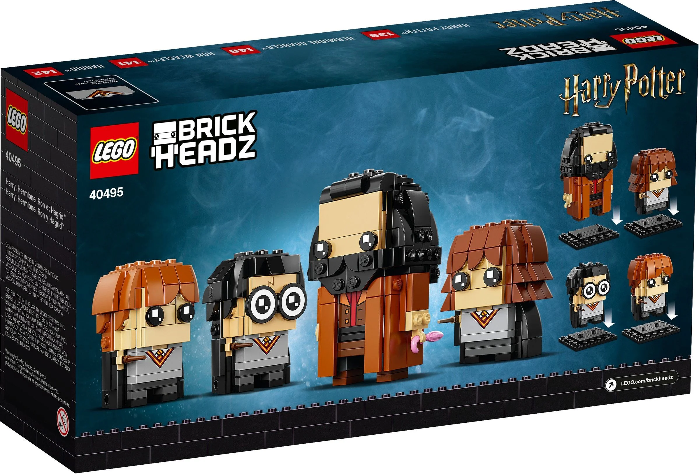 Harry, Hermione, Ron and Hagrid 乐高 LEGO 40495 image 4