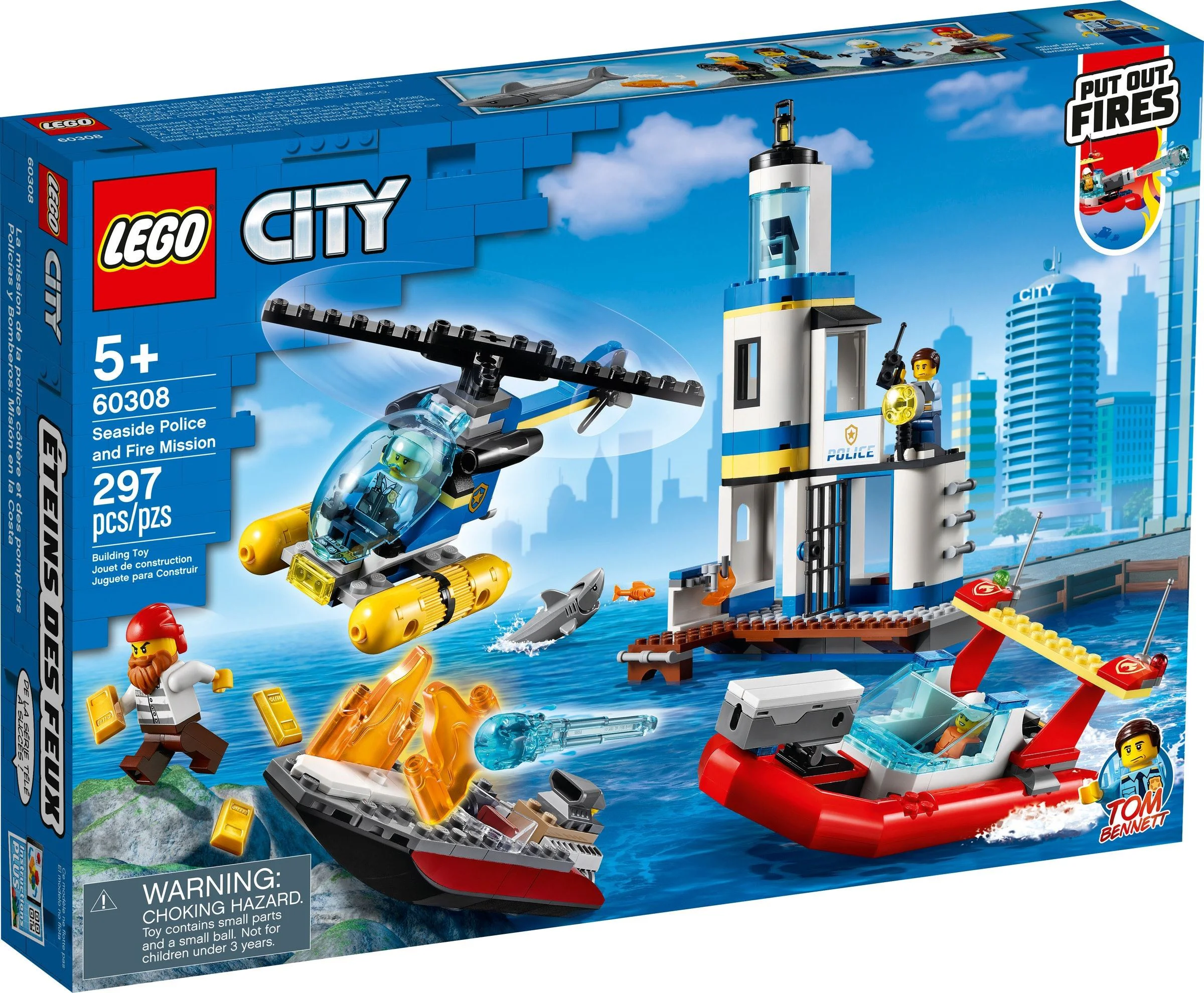 Coast Coast Police Fire Service 乐高 LEGO 60308 image 1