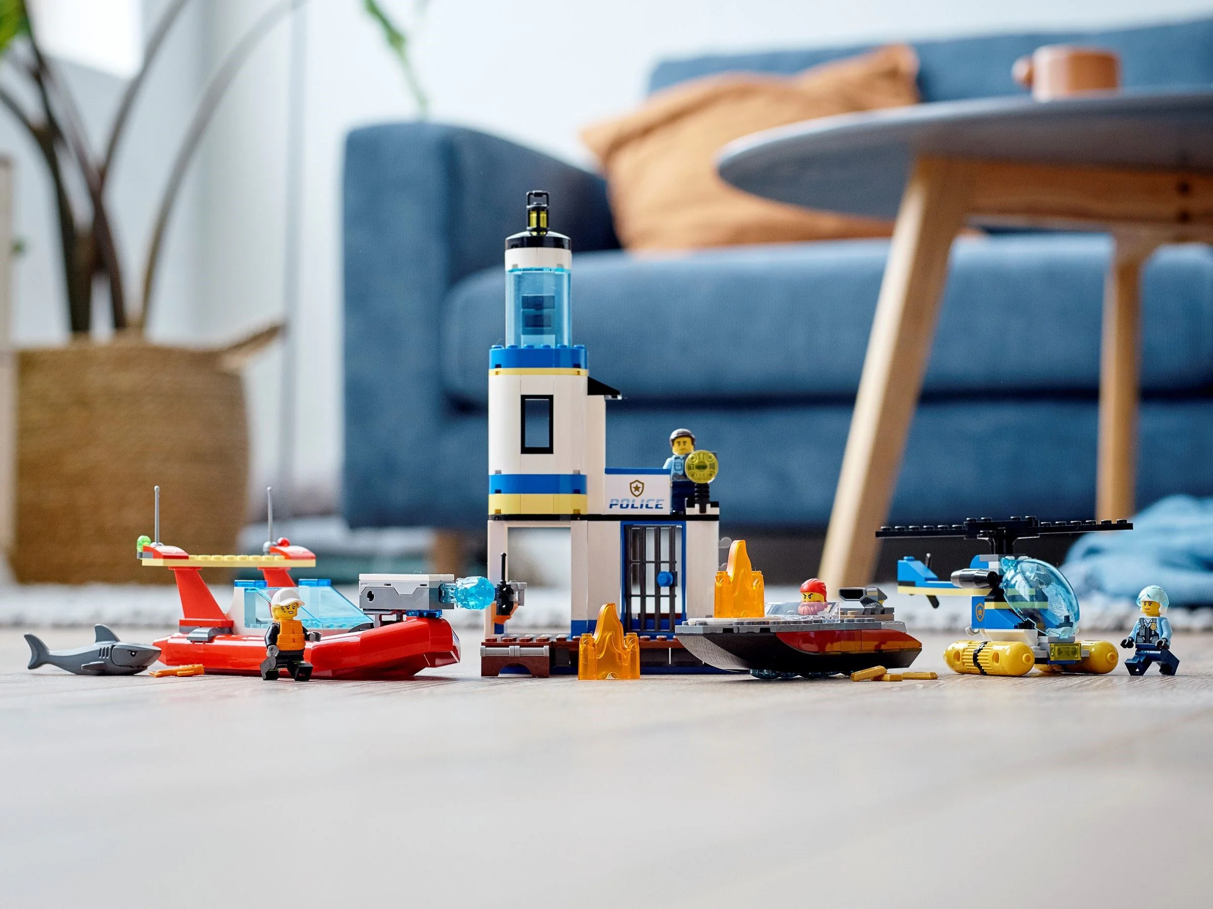 Coast Coast Police Fire Service 乐高 LEGO 60308 image 2