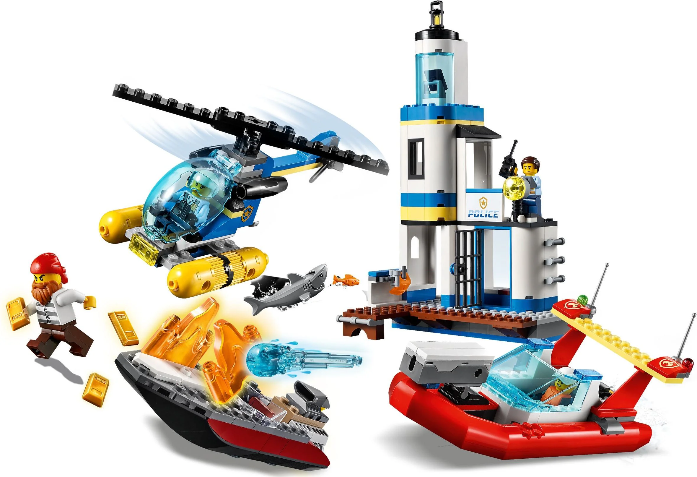 Coast Coast Police Fire Service 乐高 LEGO 60308 image 3