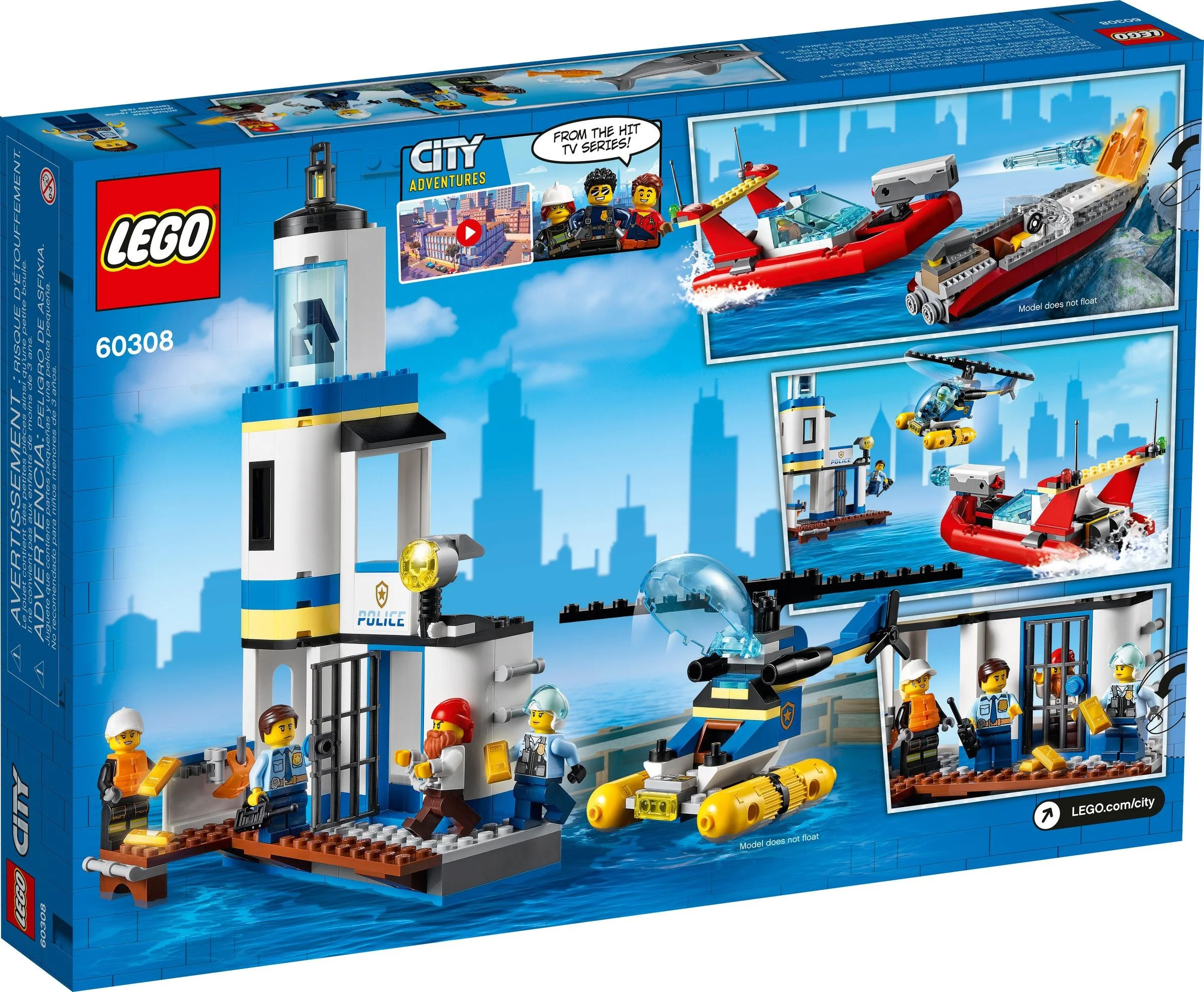 Coast Coast Police Fire Service 乐高 LEGO 60308 image 8