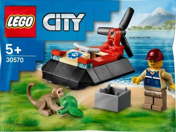 Wildlife rescue air support ship 乐高 LEGO 30570 image 1