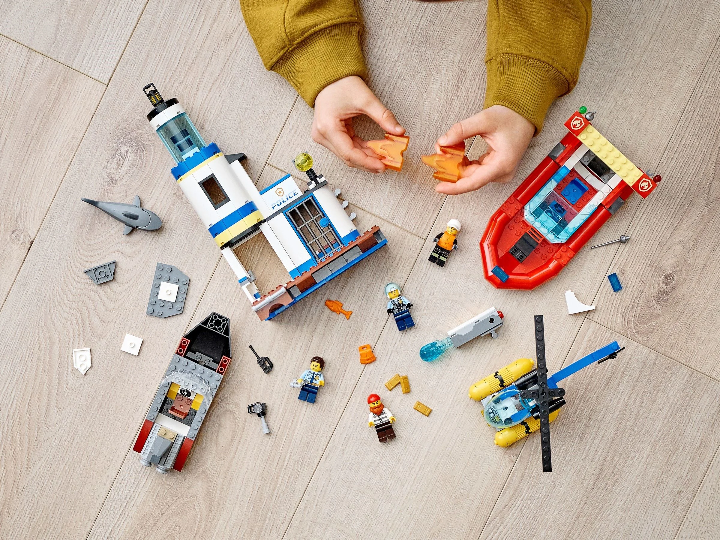 Coast Coast Police Fire Service 乐高 LEGO 60308 image 9