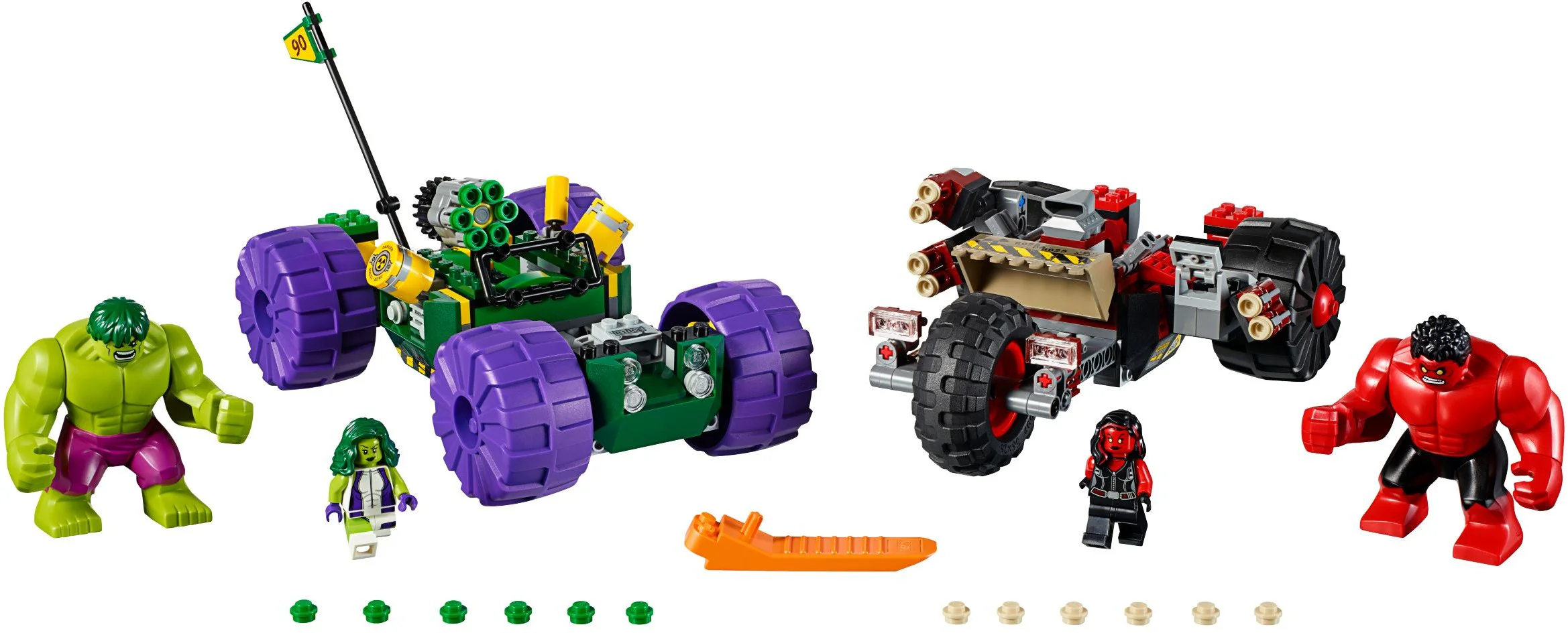 The Incredible Hulk battles Red Hulk. 10675
