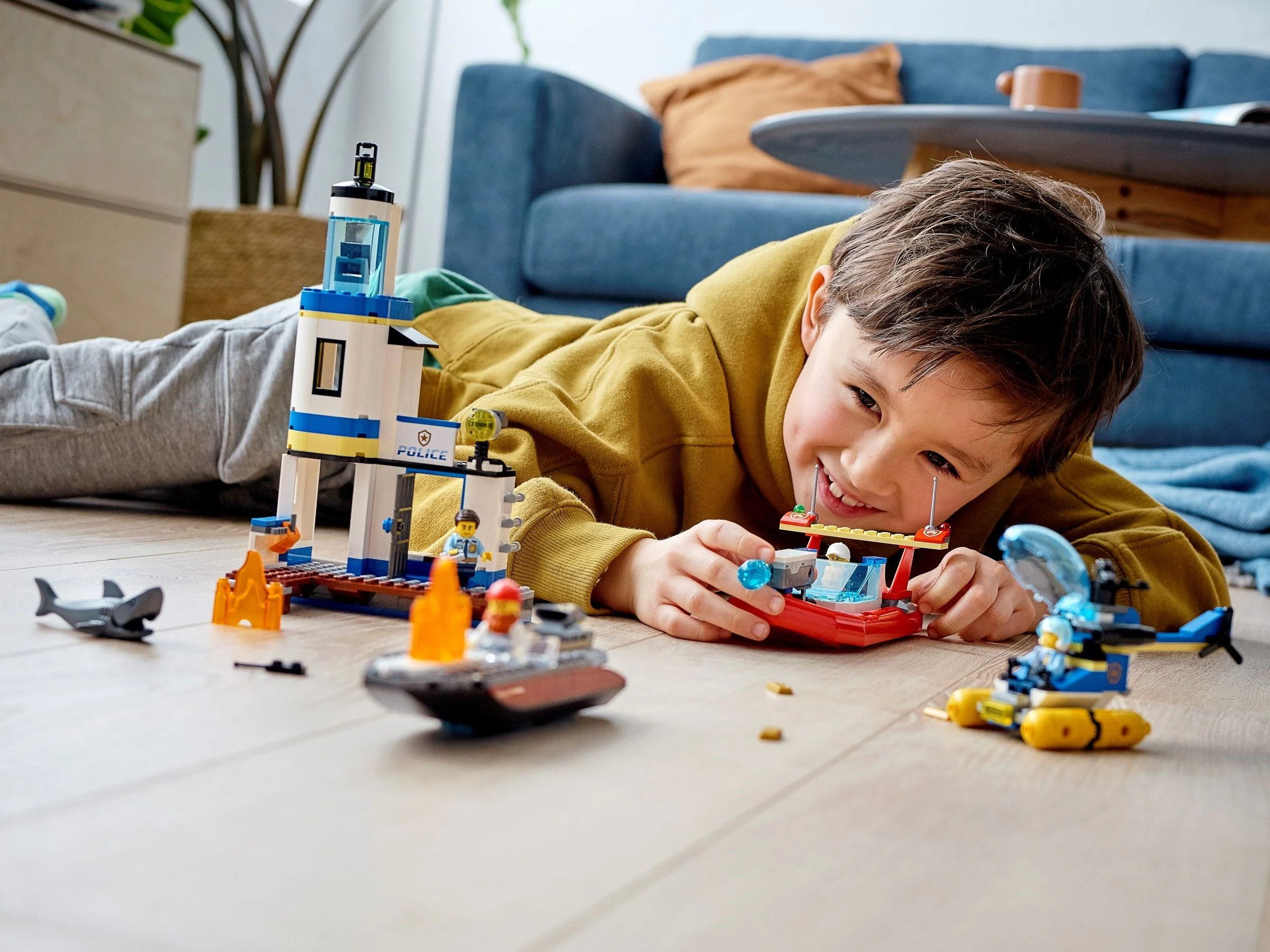 Coast Coast Police Fire Service 乐高 LEGO 60308 image 10