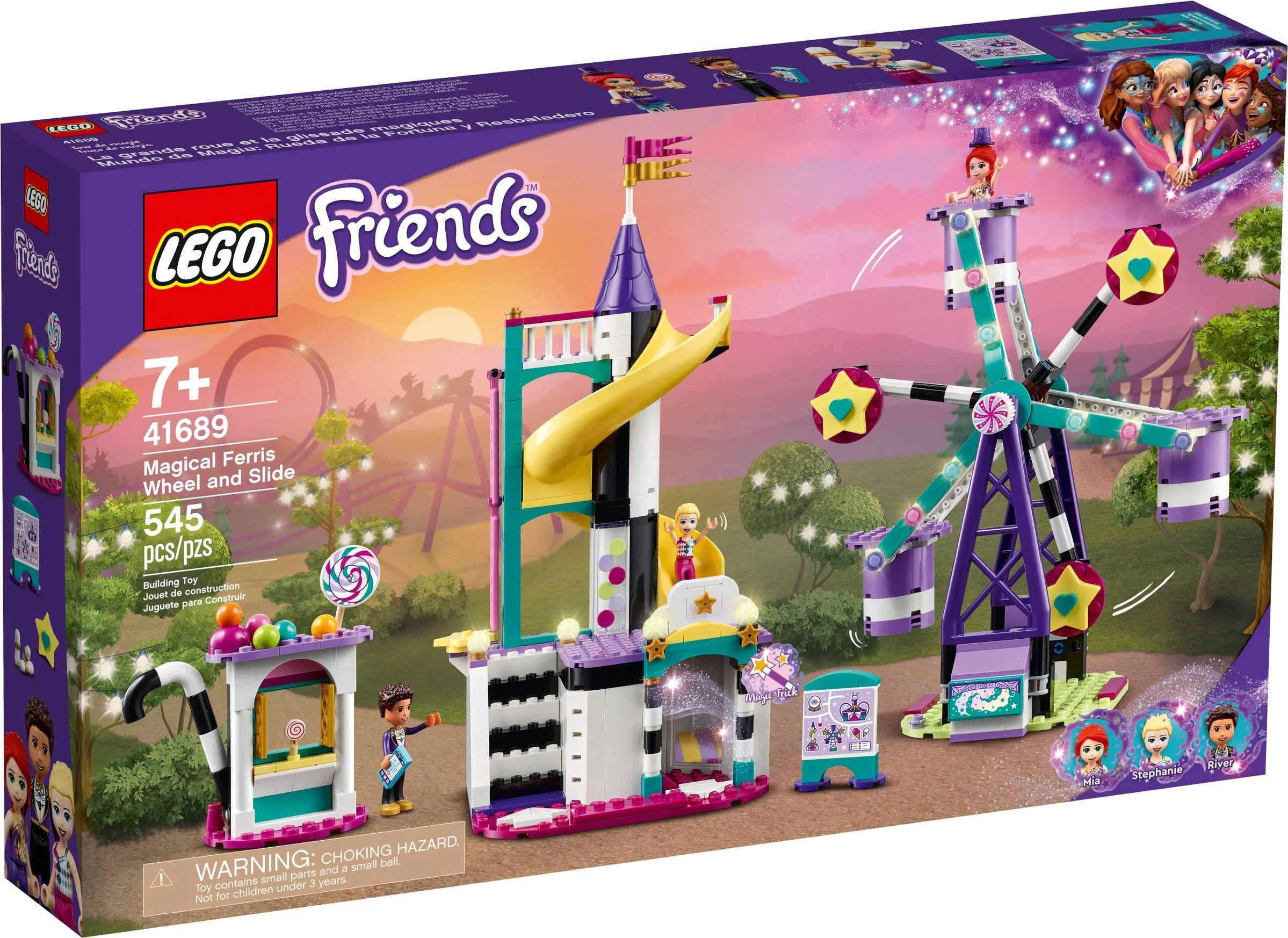 Good friend: Magic Ferris wheel and slide 乐高 LEGO 41689 image 4