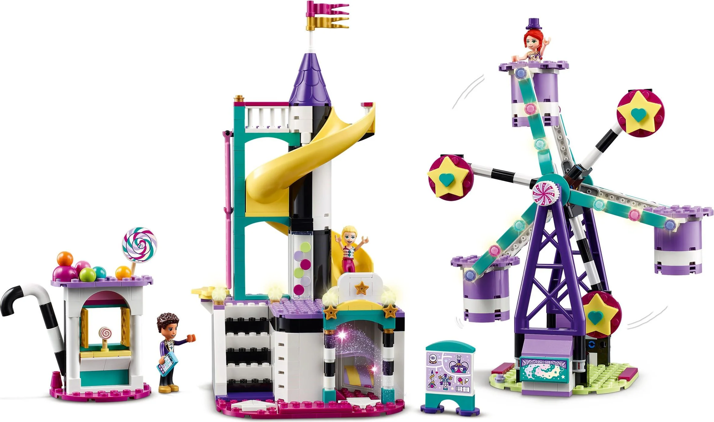 Good friend: Magic Ferris wheel and slide 乐高 LEGO 41689 image 12