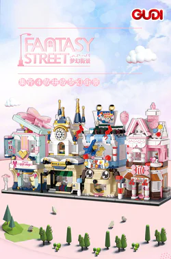 Dreamy Street Scene 4 Styles