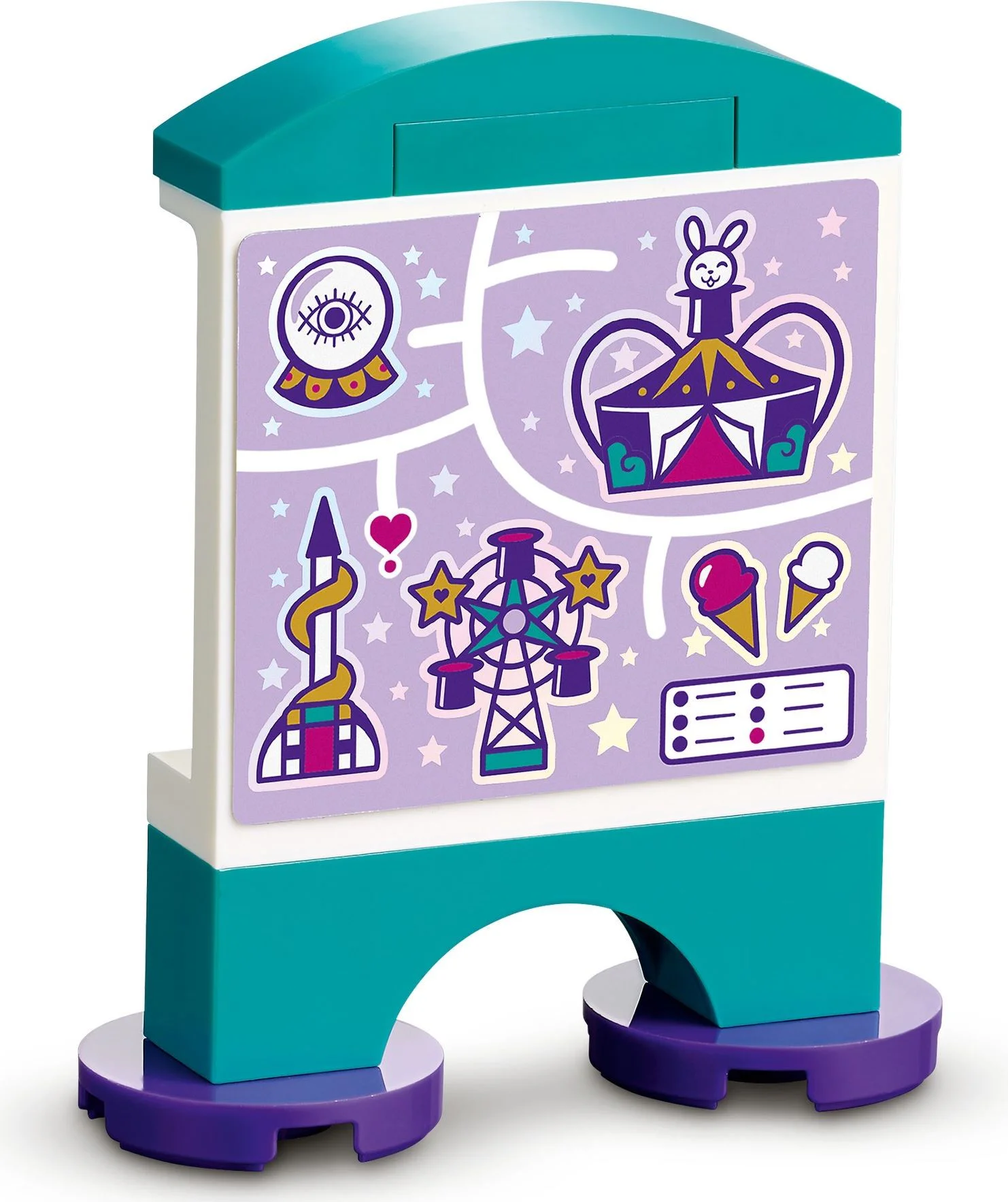 Good friend: Magic Ferris wheel and slide 乐高 LEGO 41689 image 16