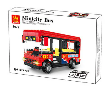 Mini City Bus 万格 WANGE/乐博士 Dr.Luck 3972 image 1