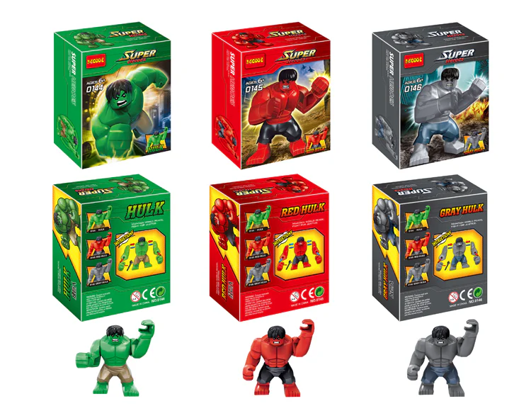 Hulk, Red Man, Grey Man 0144