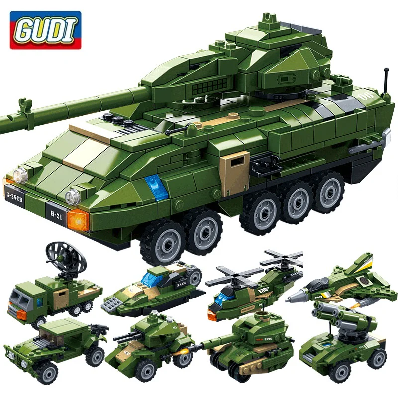 -Strick's armoured vehicle. -Eight and one 古迪 GUDI 8761