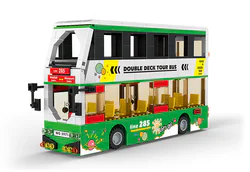 Double-story tourist bus