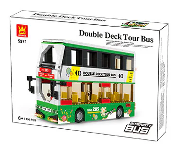 Double-story tourist bus 万格 WANGE/乐博士 Dr.Luck 5971 image 2