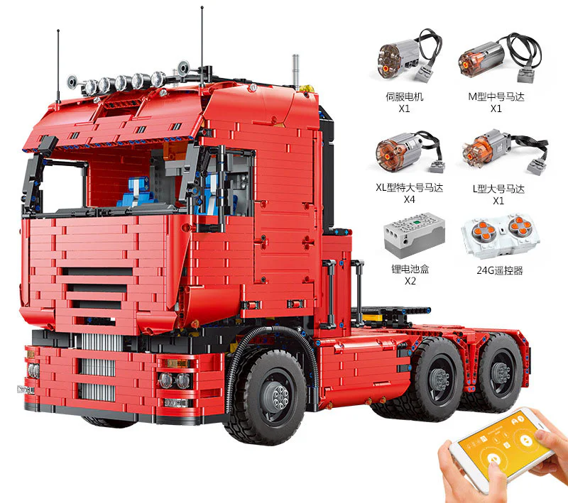 Air-actuated tug truck. MOC-2475 image 1