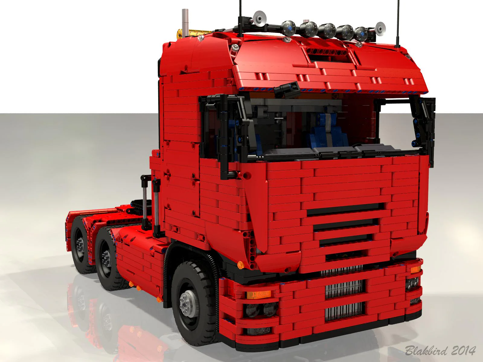 Air-actuated tug truck. MOC-2475 image 2