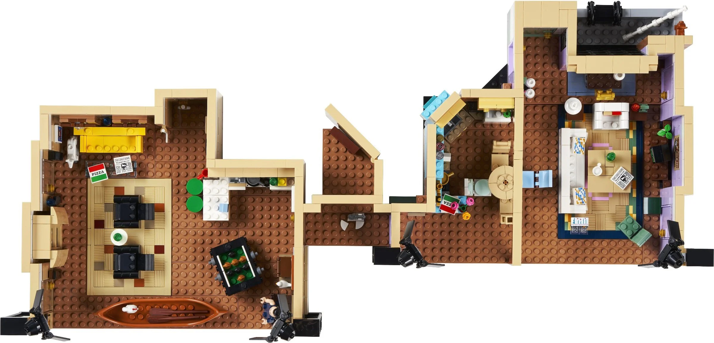 Old friend: Monica and Rachel's apartment 乐高 LEGO 10292 image 9