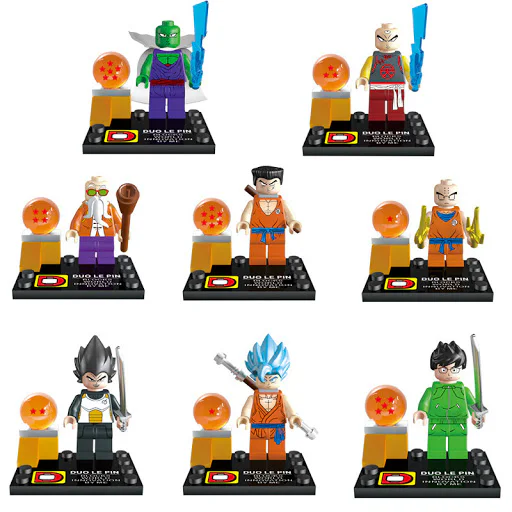 Seven Dragonballs, eight 哆乐品DLP/D牌积木 DLP9007