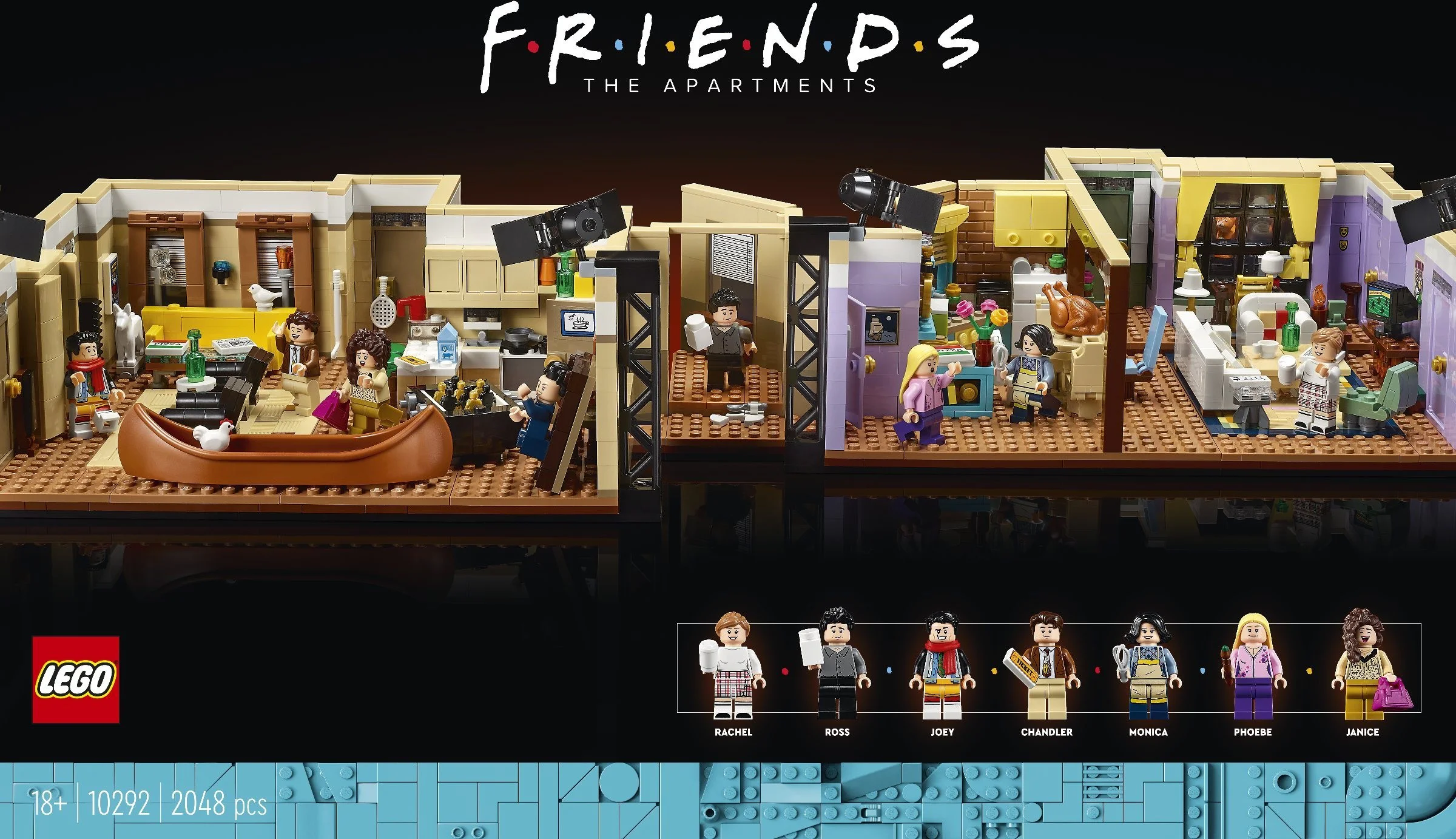 Old friend: Monica and Rachel's apartment 乐高 LEGO 10292 image 11