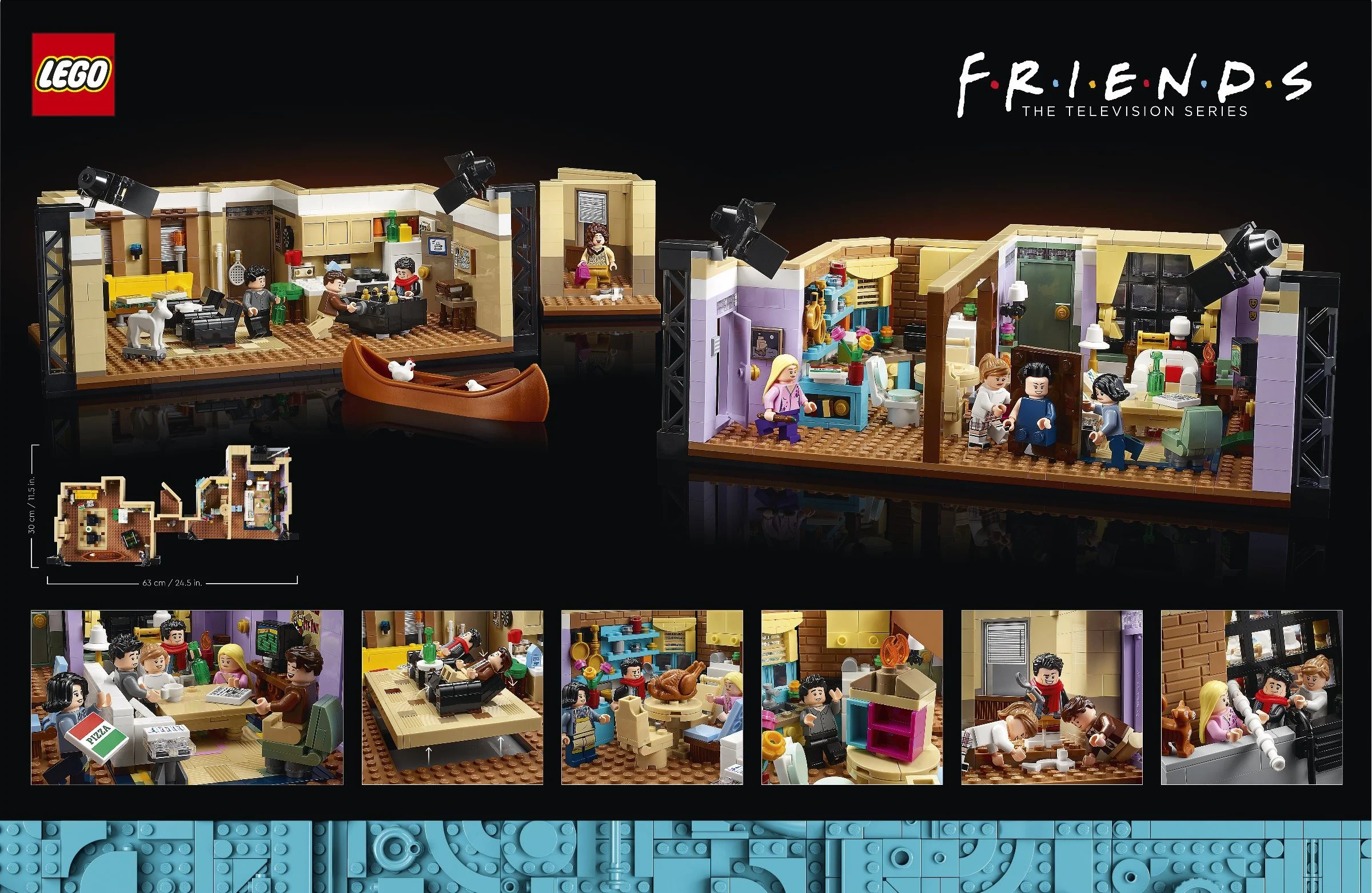 Old friend: Monica and Rachel's apartment 乐高 LEGO 10292 image 20