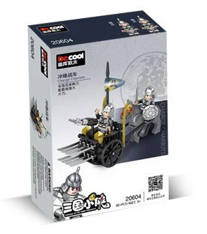 Three Kingdoms Little Heroes: War Chariot 4 Variations 迪库 DECOOL/酷小砖 BrickCool 2060A image 10