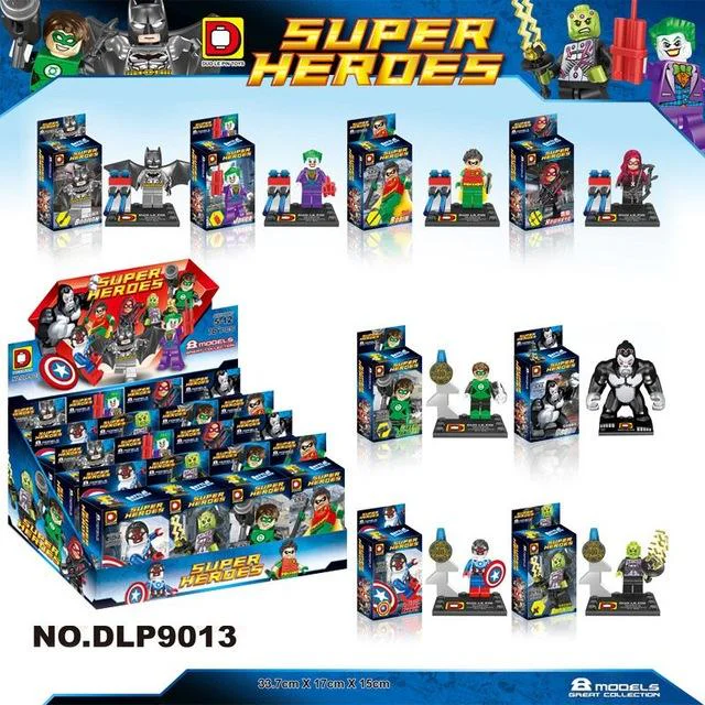 Superhero Babies: 8 Varieties 哆乐品DLP/D牌积木 DLP9013