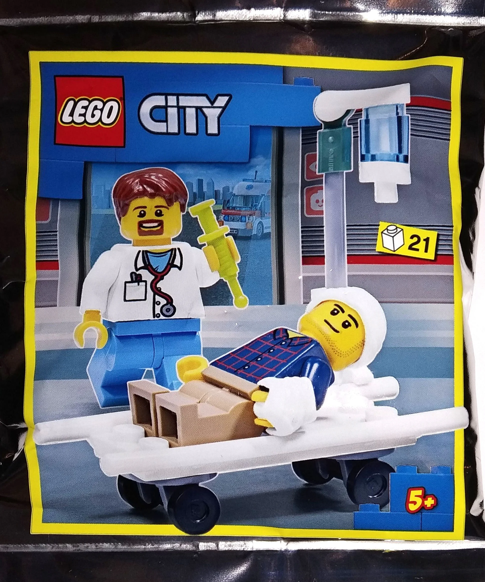 Doctor and patient 乐高 LEGO 952105 image 1