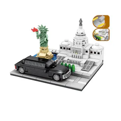 The House of Congress, the Statue of Liberty and the Woodland Bing