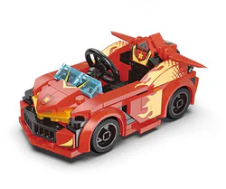 Racing Cars: 6 Models - Blaze Red Flag, Bee's Taxi Car, Victory Team GT3, Cyber Explosion, Global Marathon, and Yata Lapetos.