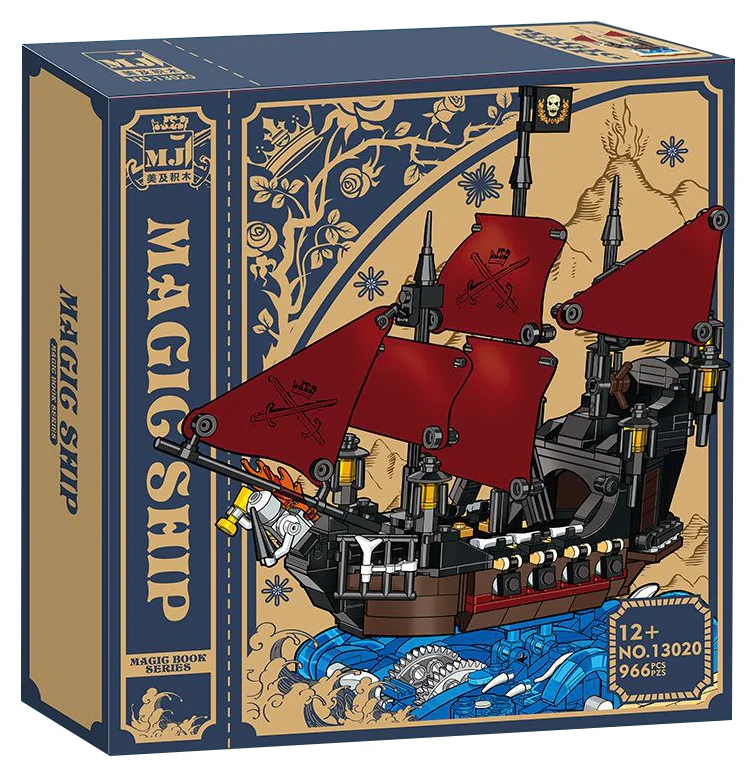 Magic Book: The Queen Anne Pirate Ship 13020