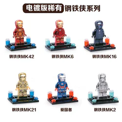 Electroplated Collectible Iron Man Figure 6 Variants