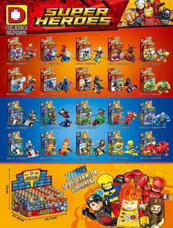Superhero Mini Figures - 20 Designs