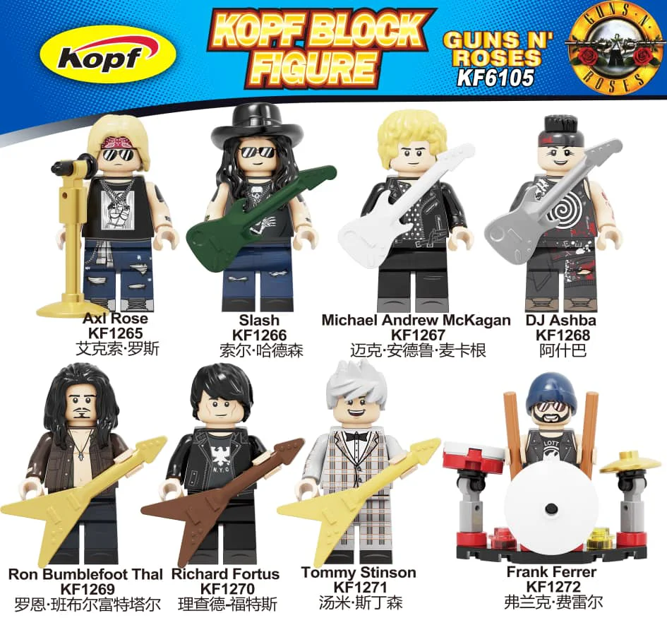 Eight Men Out: Guns and Roses 科峰Kopf KF1272