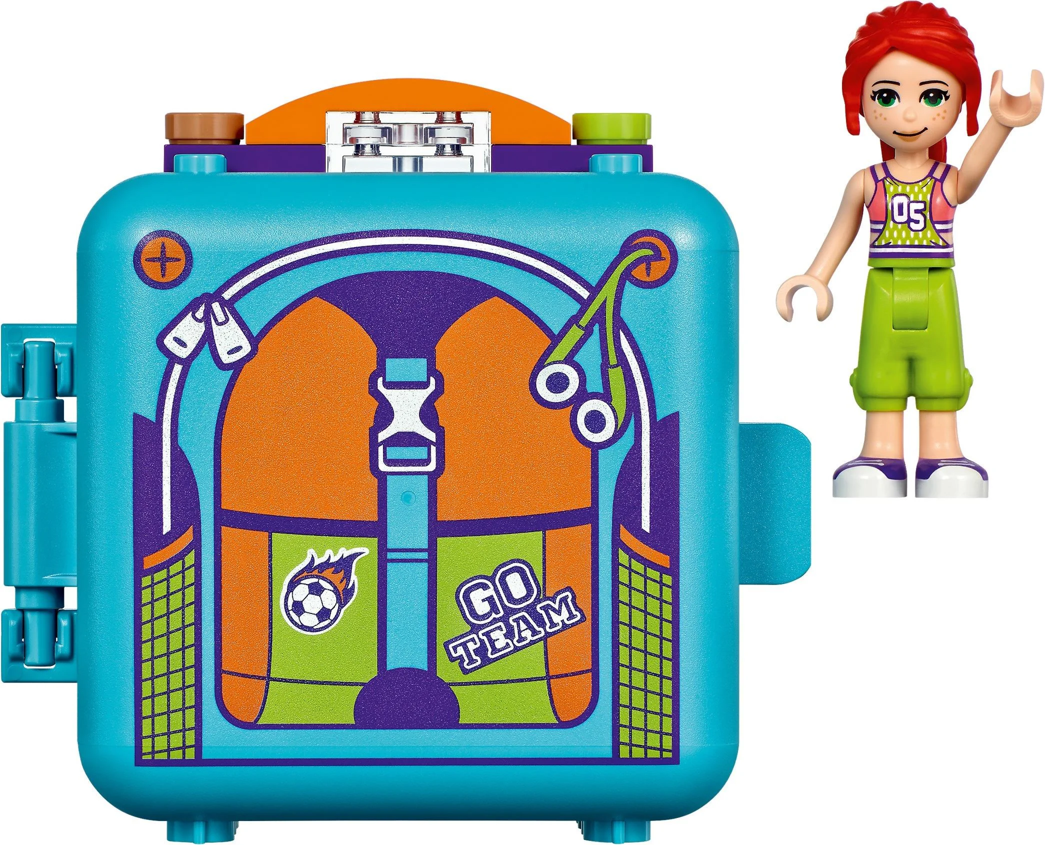 Good friend: Mia's football training game box 乐高 LEGO 41669 image 1