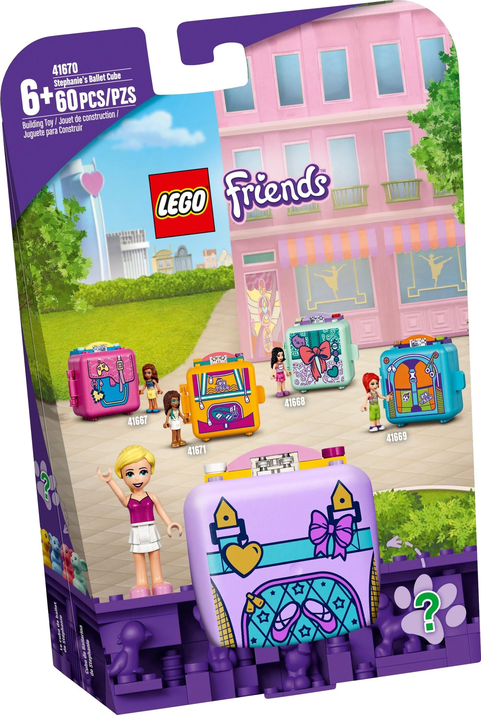 Good friend: Stephanie's ballet game box 乐高 LEGO 41670 image 1