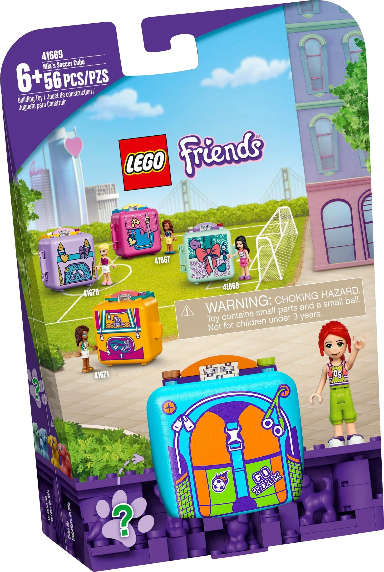 Good friend: Mia's football training game box 乐高 LEGO 41669 image 3