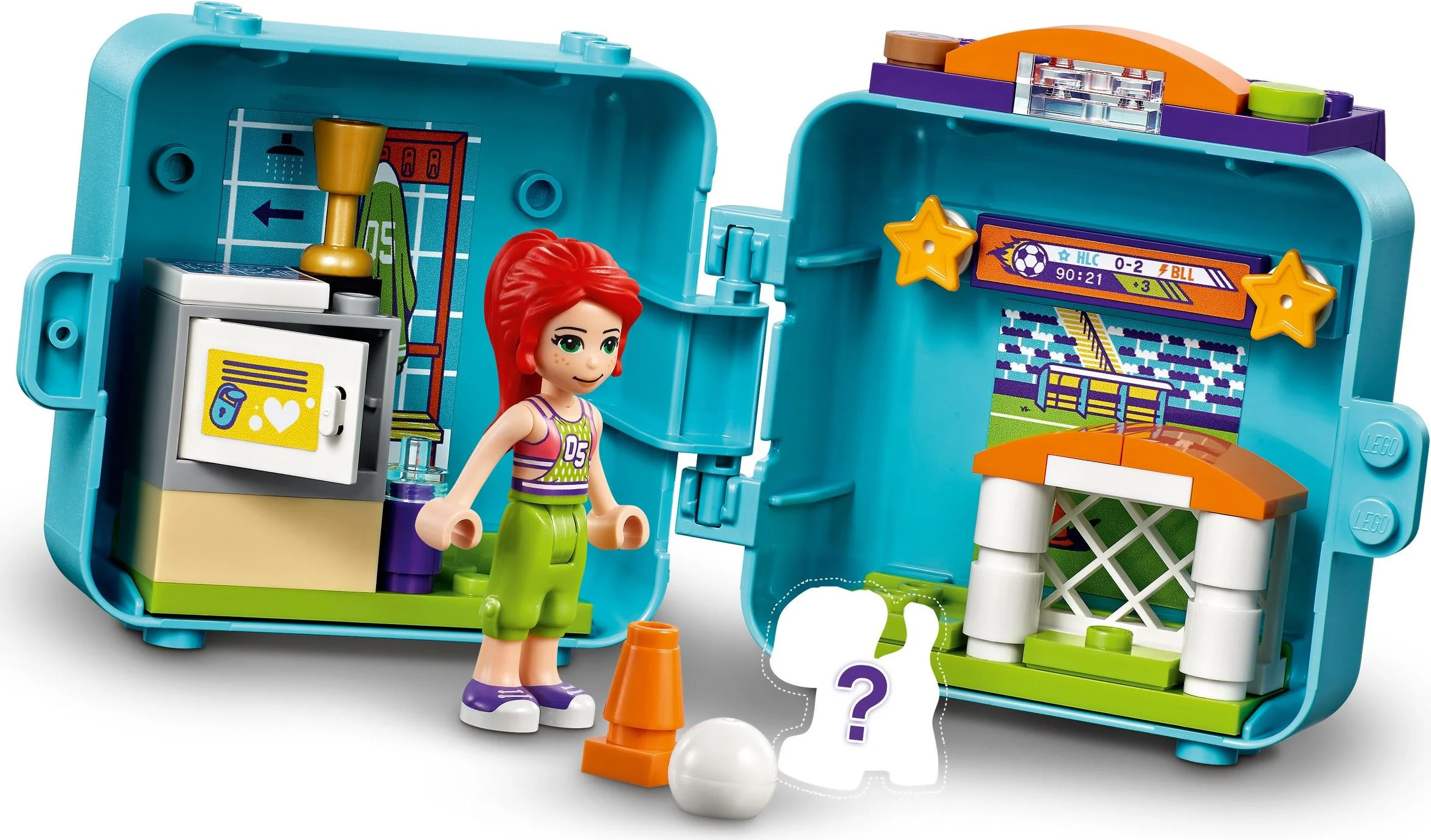Good friend: Mia's football training game box 乐高 LEGO 41669 image 4