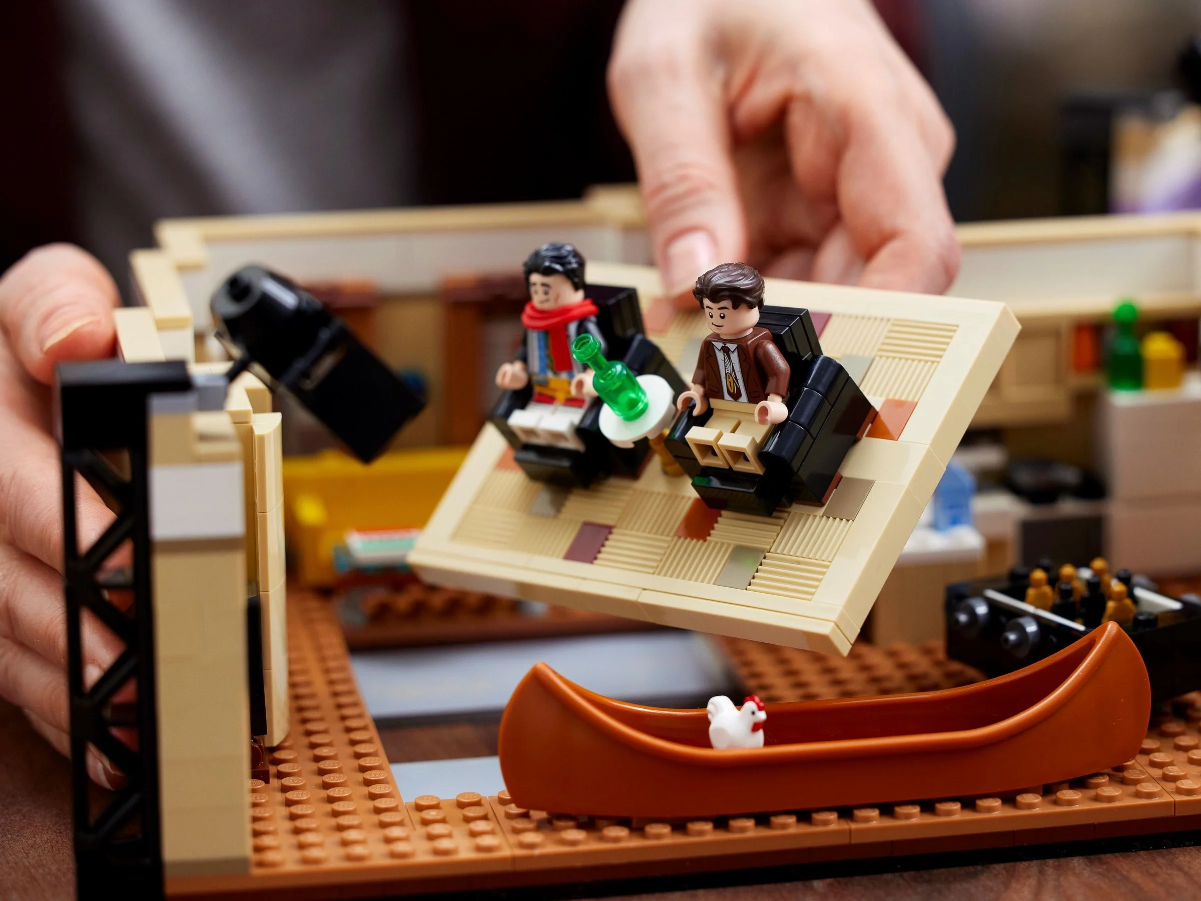 Old friend: Monica and Rachel's apartment 乐高 LEGO 10292 image 35